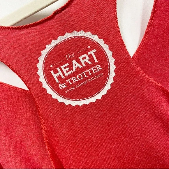 The Heart & Trotter Butcher Shop Red Meat Cleaver Tank Top - Picture 6 of 6